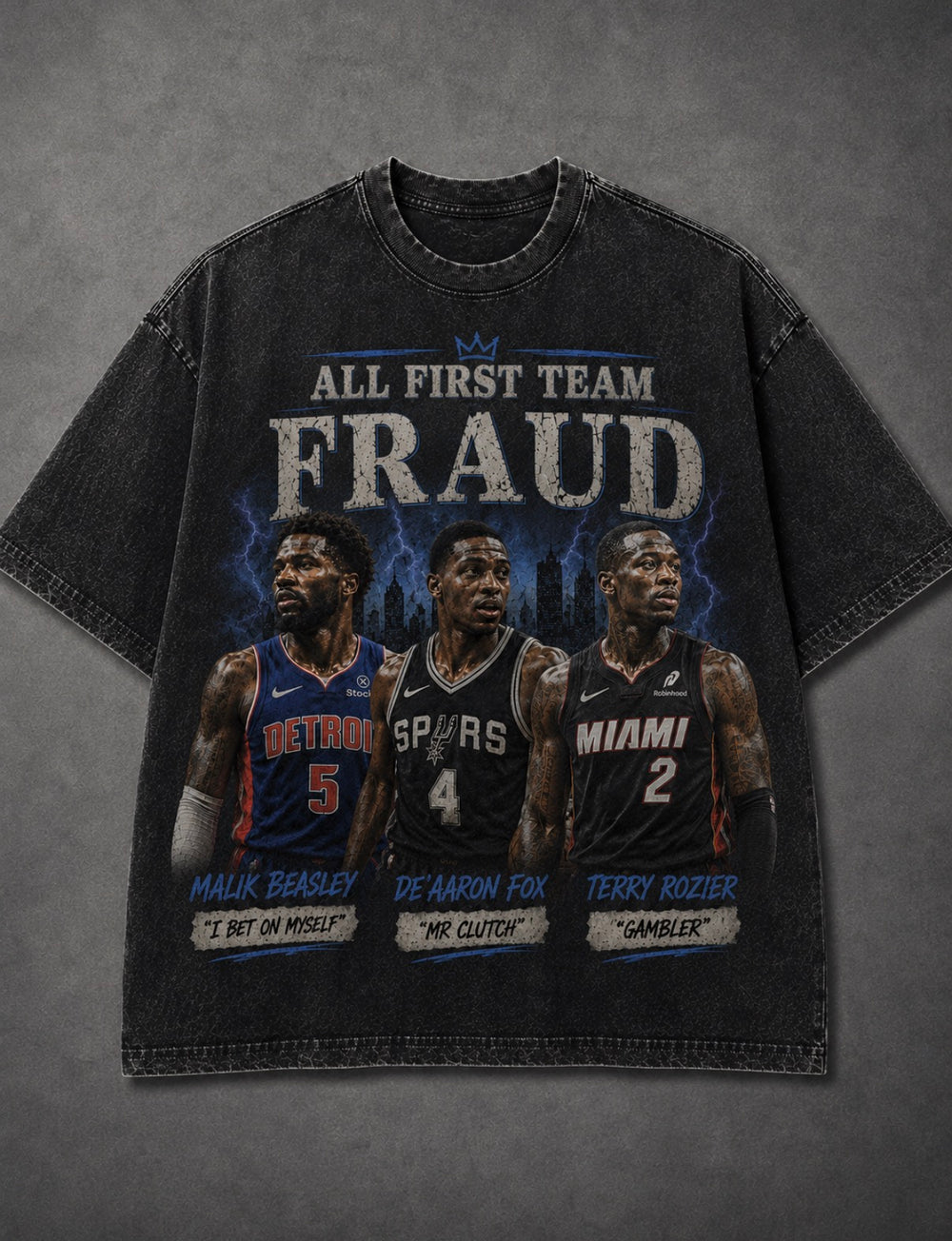 All First Team Fraud Vintage Tee
