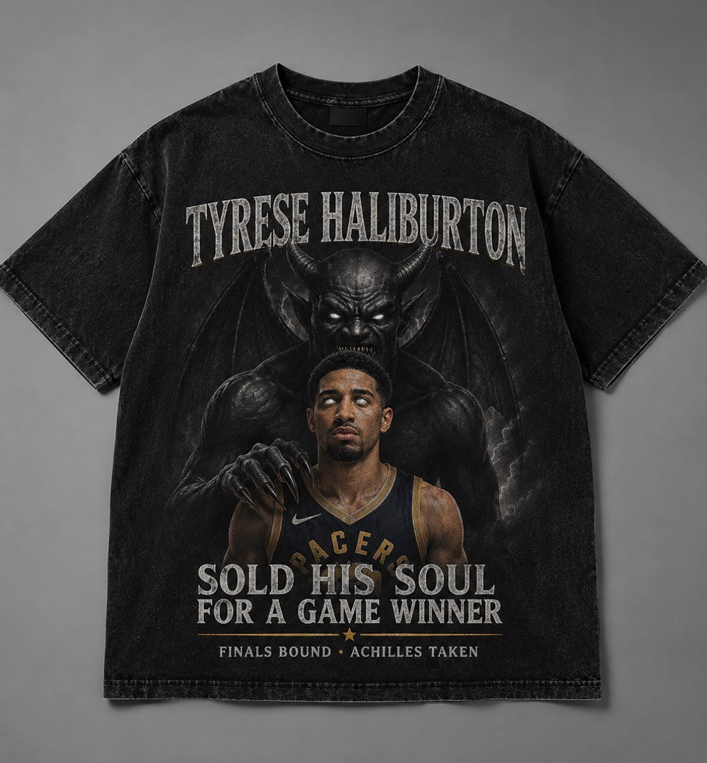 TYRESE HALIBURTON: SOLD HIS SOUL VINTAGE TEE